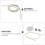 4Pcs Stethoscope Earplug Diaphragm Hose Replacement Set For Clinic 7