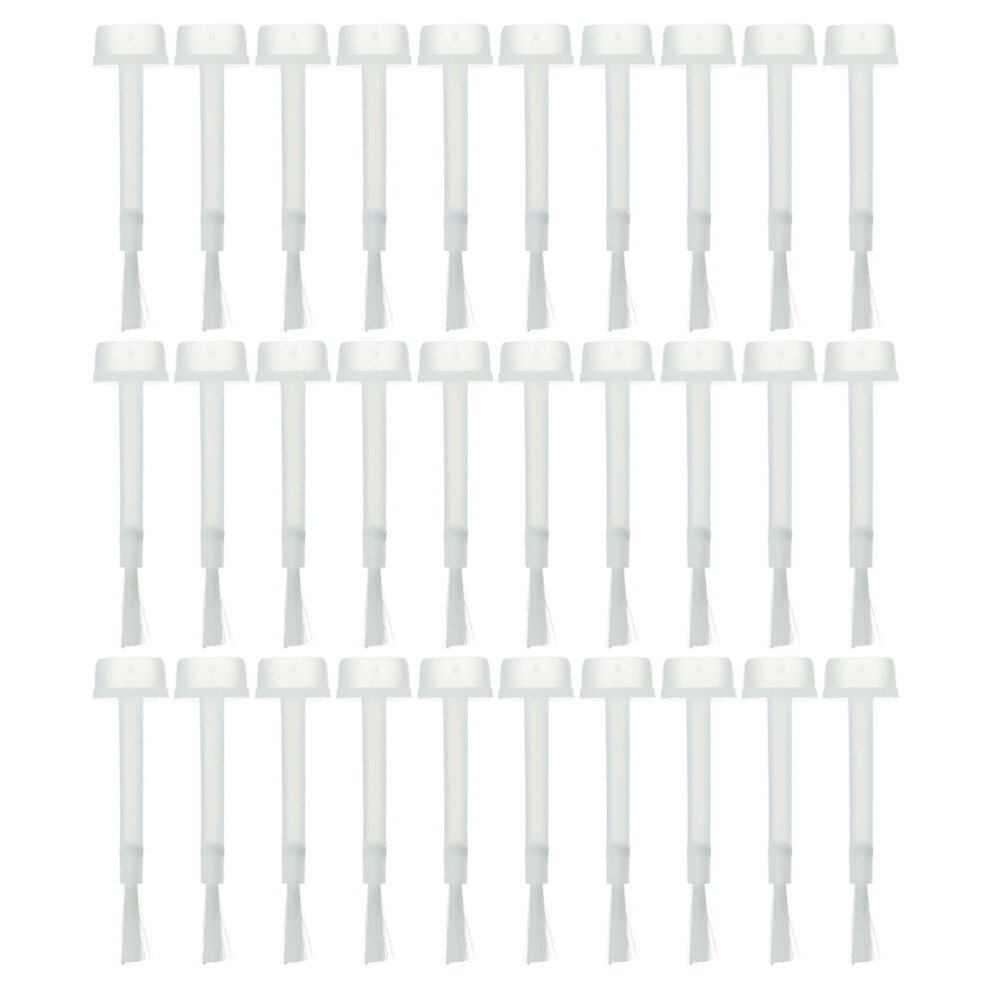 Totority 200Pcs Nail Polish Brushes Long Round Nail Art Tool