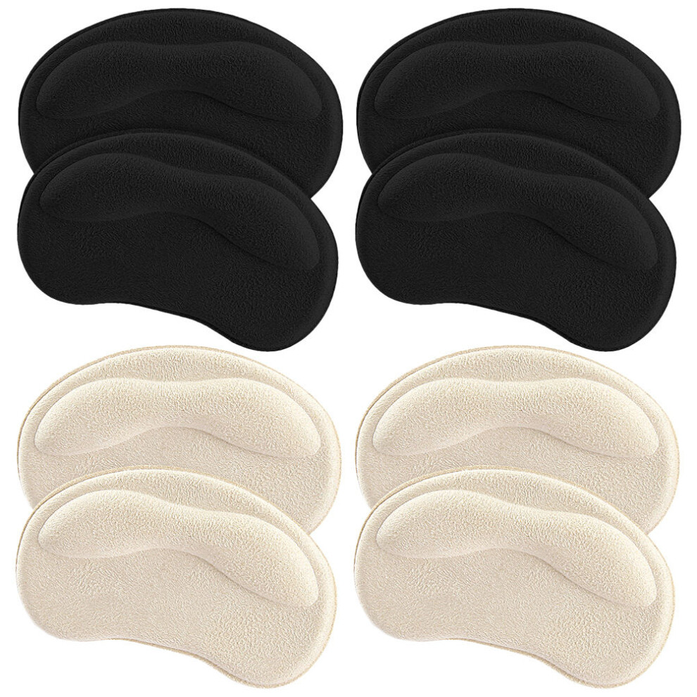 Totority 4 Pairs Heel Grips Pads For Loose Shoes Adhesive Cushion Inserts