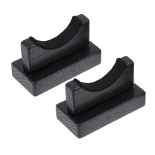 2Pcs Baseball Bat Display Holders Stands For Home Use Black
