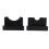2Pcs Baseball Bat Display Holders Stands For Home Use Black 6
