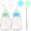 2Sets Puppy En Kitten Voedingsflessen Plastic Set Met Preciese 1