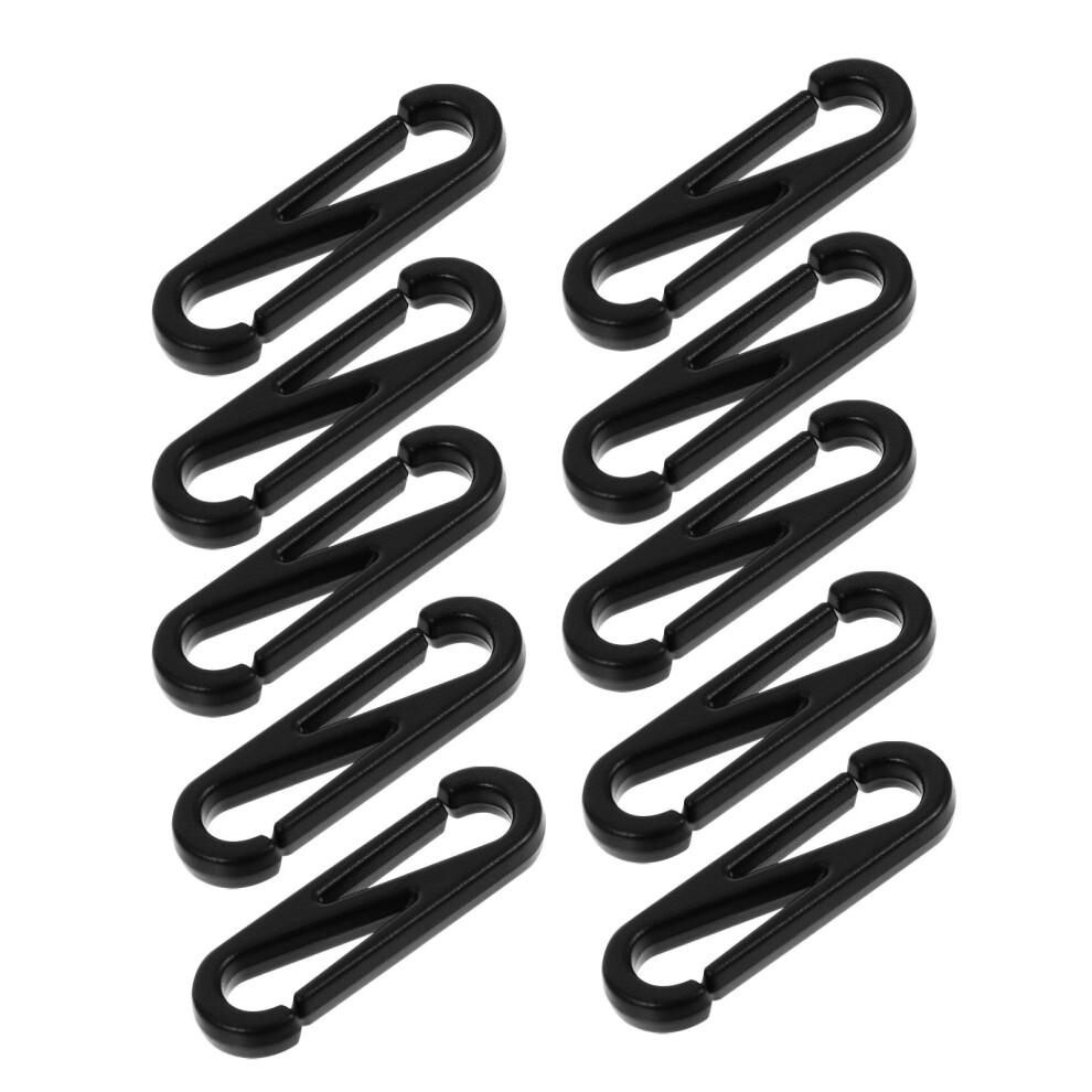 100Pcs Durable Lanyard Hook Snap Clips With Lobster Clasp 3321439606883