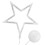 Christmas Lights 10 Led Hanging Window Decor With Suction Cup 3