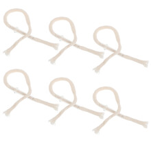 6Pcs Cotton Oil Lamp Wicks With Glass Tube For Kerosene Camping