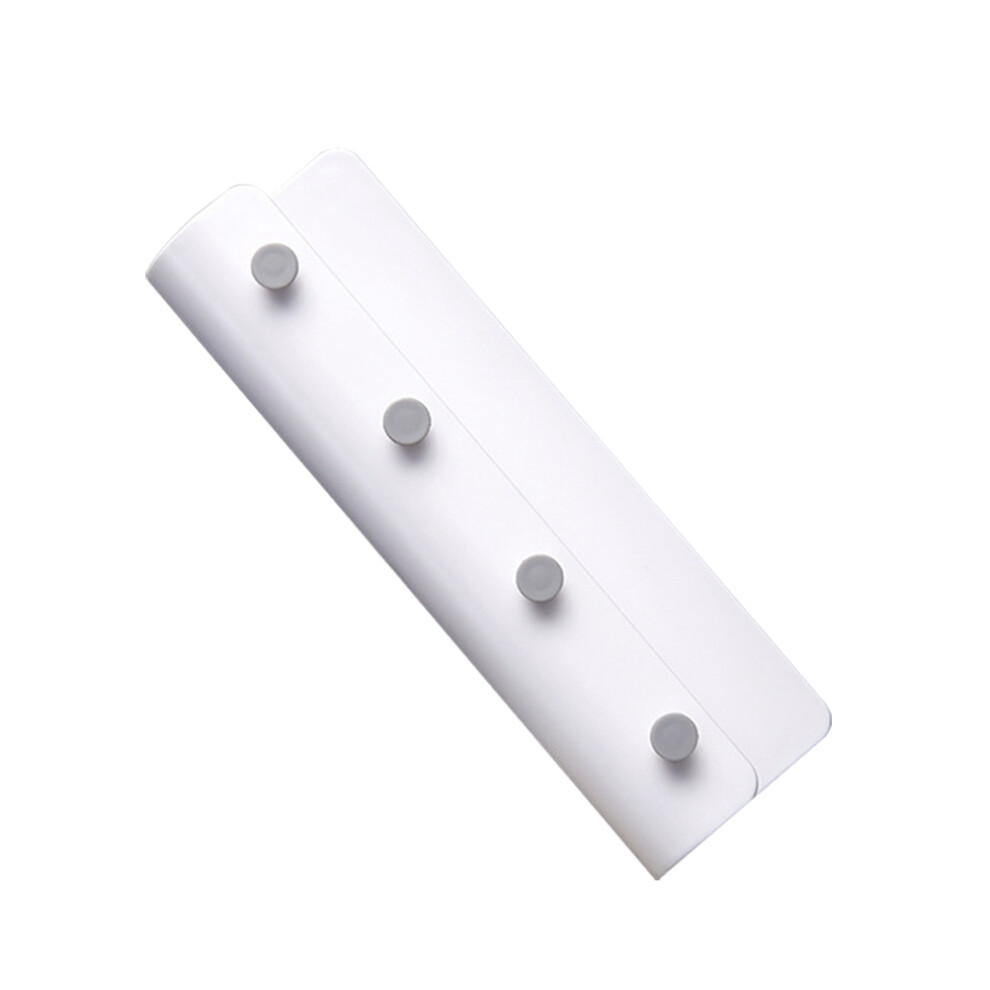 U Shaped Storage Holder Wall Mounted With 4 Hooks Organized Shelf-image-OPC-PKTHKW5-NEW