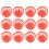 12Pcs Plastic Egg Packing Basket Fruit Storage Holder Hollow Design 4
