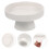 Ceramic Footed Fruit Tray High Base Dessert Display Stand 5