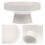 Ceramic Footed Fruit Tray High Base Dessert Display Stand 4