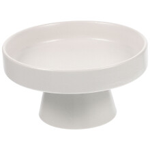 Ceramic Footed Fruit Tray High Base Dessert Display Stand