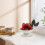 Ceramic Footed Fruit Tray High Base Dessert Display Stand 8