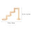 Decorative Chinchilla Ladder Four-Layer Hamster Toy 8