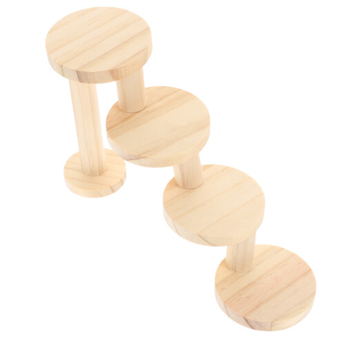 Decorative Chinchilla Ladder Four-Layer Hamster Toy 2