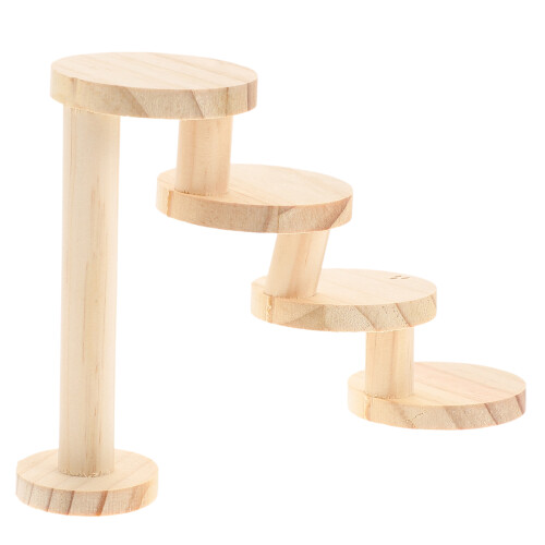 Decorative Chinchilla Ladder Four-Layer Hamster Toy 1