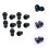 12Pcs Universal Ear Tips Replacement 2.5Mm Silicone 5