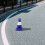Plastic Road Cone Safety Reflective PVC Overlap Warning Marker 5
