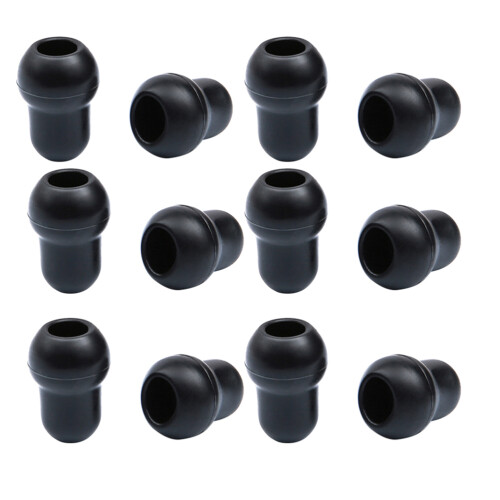 12Pcs Universal Ear Tips Replacement 2.5Mm Silicone 2