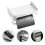 Roll Paper Holder Waterproof Wall Shelf Durable Bathroom Storage Grey 8