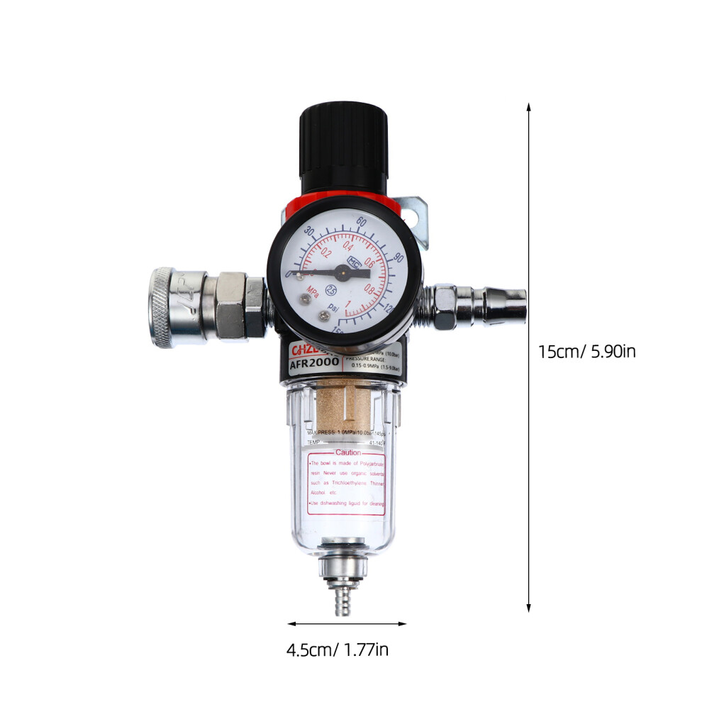 Air Compressor Filter With Pressure Gauge Pneumatic Regulator 3314207525318