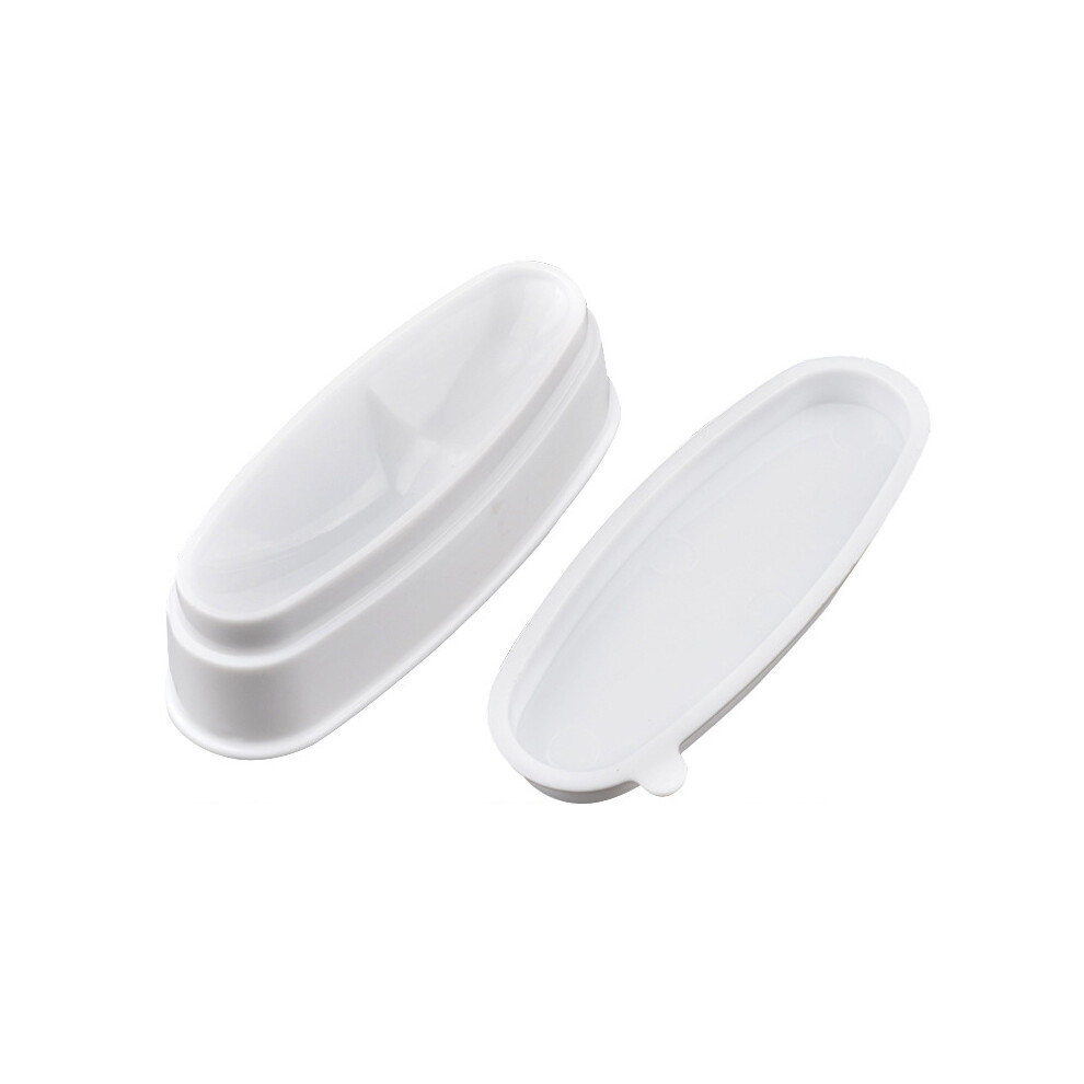 Ohphcall French Style Nails Dipping Powder Box With Line Mold For Manicure