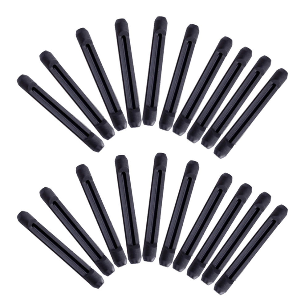 Vaguelly 10 Pairs Eyeglass End Tips Anti-Slip Ear Socks For Glasses