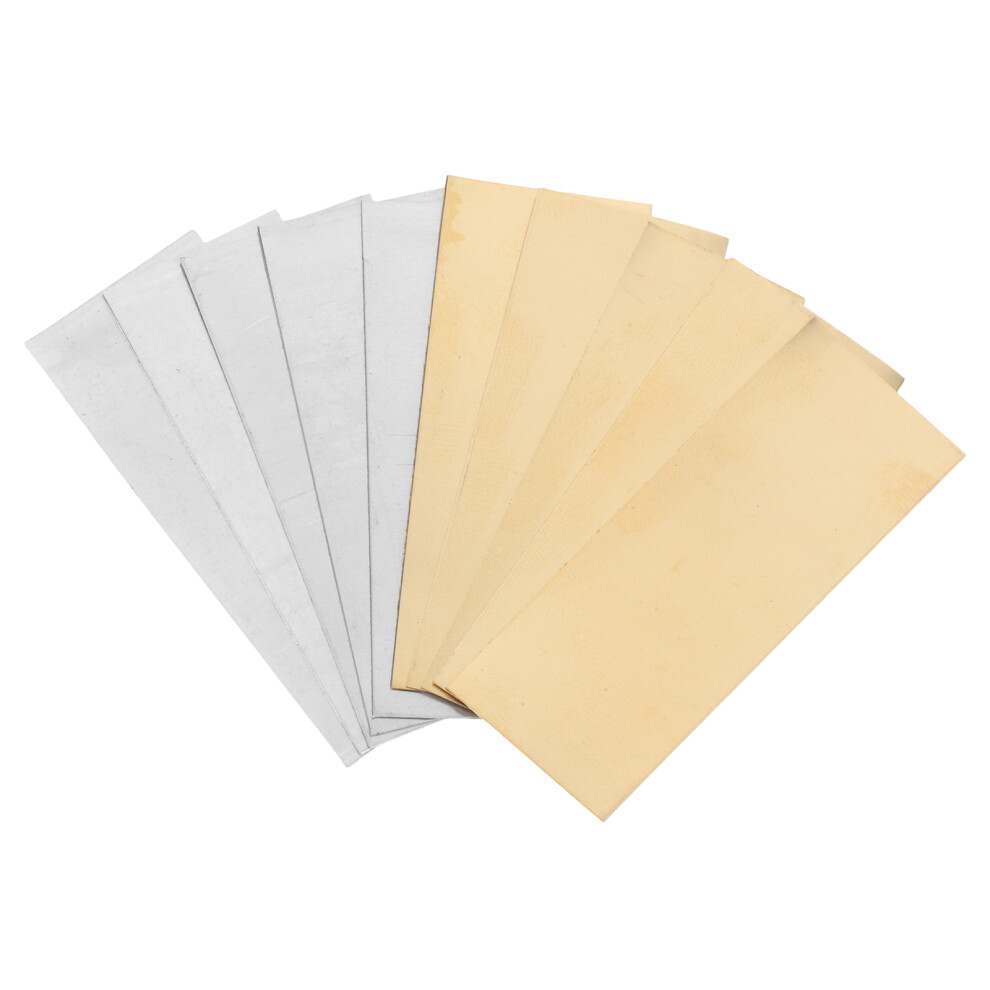 5 Pairs Zinc And Copper Anode Sheets For Diy Fruit Battery 3314207545705