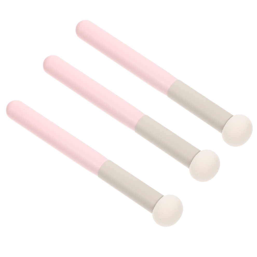 Vaguelly 3Pcs Portable Sponge Makeup Brushes For Concealer And Women