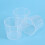 20Pcs 30Ml Transparent Plastic Measuring Cups For Liquids 11