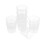 20Pcs 30Ml Transparent Plastic Measuring Cups For Liquids 1