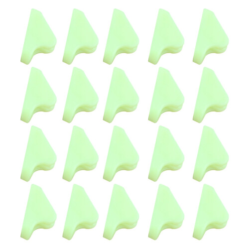 80Pcs Fluorescent Tent Rope Buckle Luminous Safety Accessory