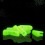 80Pcs Fluorescent Tent Rope Buckle Luminous Safety Accessory 7