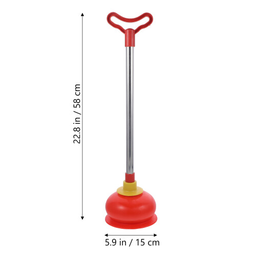1Pc Home Toilet Plunger Bathroom Cleaning Tool 1