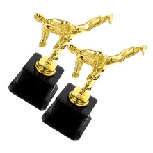 2Pcs Competition Trophy Martial Arts Award Cup For Ceremony Party