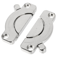 Raindrops Table Connector Zinc Alloy Silver 1pcs 3.0x2.7x0.3in