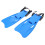 One Pair Of Snorkeling Flippers Plastic For Training 4