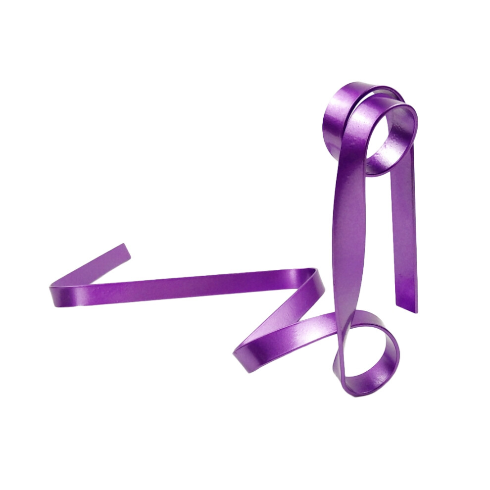 1Pc Iron Ribbon Suspension Rack Purple Holder Table Decor-image-OPC-PKTHQ2H-NEW