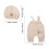 Newborn Knitting Hat And Suspender Outfit Set 2