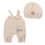 Newborn Knitting Hat And Suspender Outfit Set 1