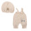 Newborn Knitting Hat And Suspender Outfit Set 6