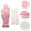 1Pc Manicure Practice Fake Hand With Inserted Nail Tips Silicone Model 8