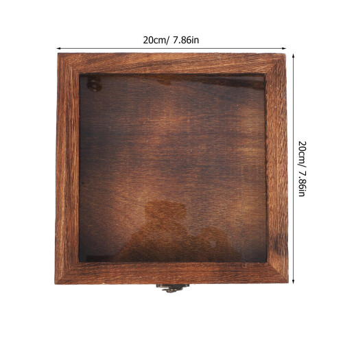 Insect Specimen Display Case Wooden Hook Type Protective Box 1