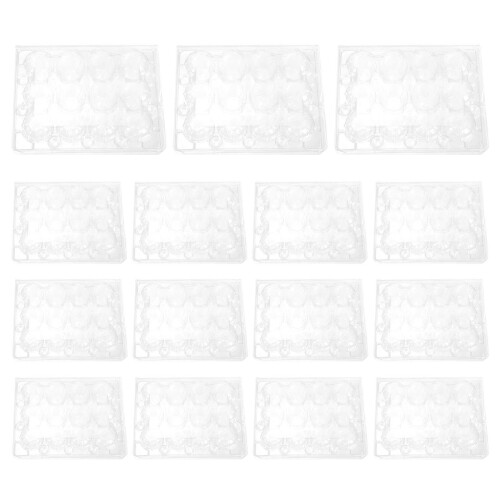 20Pcs Clear Quail Egg Trays Packaging Boxes Containers