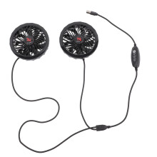 1 Set Cool Vest With Usb Powered Adjustable Cooling Fan For Workwear