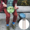 One Pair Wood Handle Xylophone Mallet Portable Percussion Drumstick 6