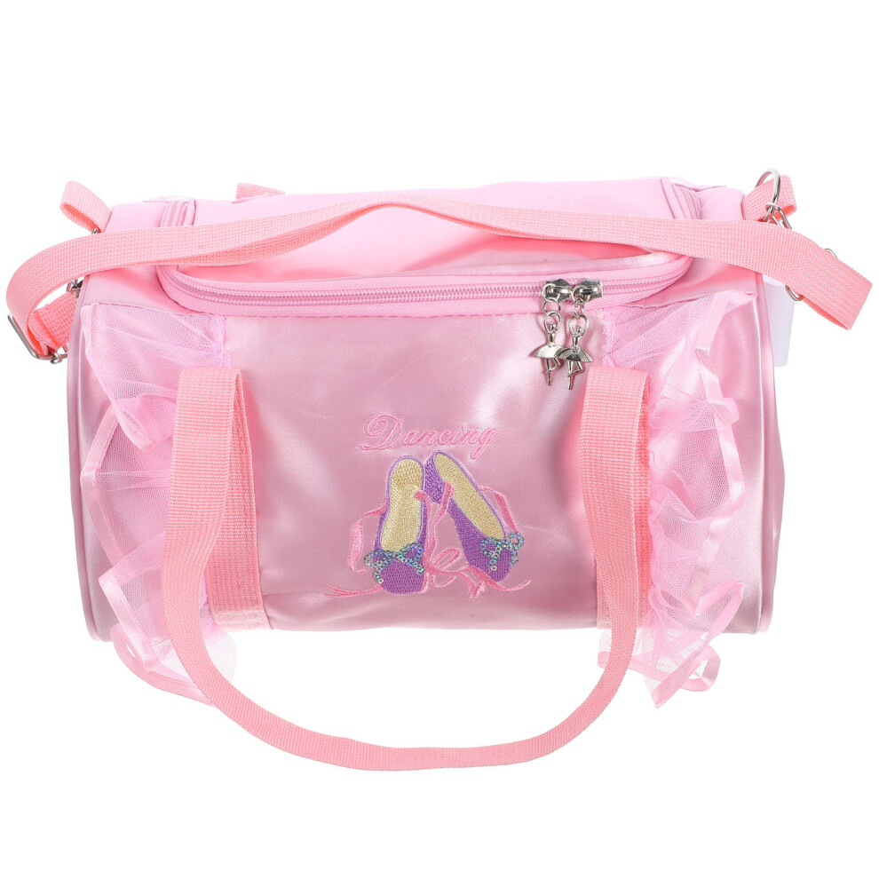 Happyyami Ballet Dance Bag Travel Storage Makeup Accessory Bag