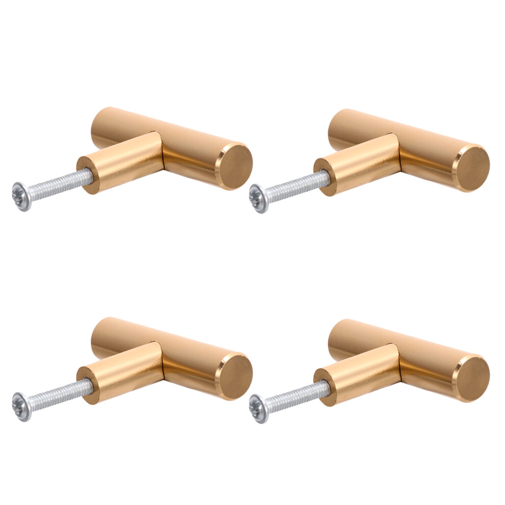 4Pcs Single Hole Drawer Cabinet Knobs Wardrobe Door Handle Bar 3321439625143
