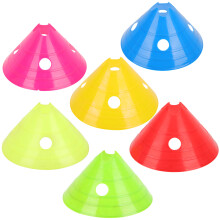 6Pcs Plastic Football Training Hurdles For Flexibility Racks