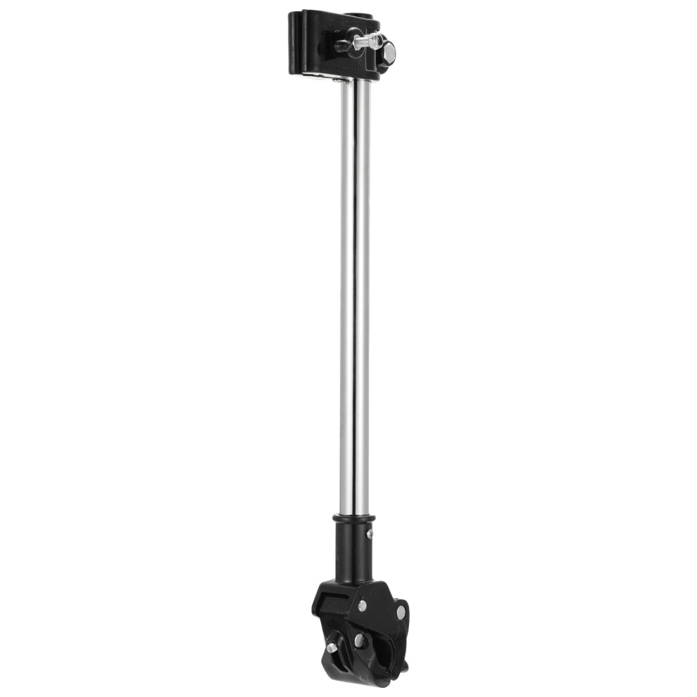 Happyyami Black 1 Pc Bike Umbrella Bar Holder Frame Stand For Wheelchair