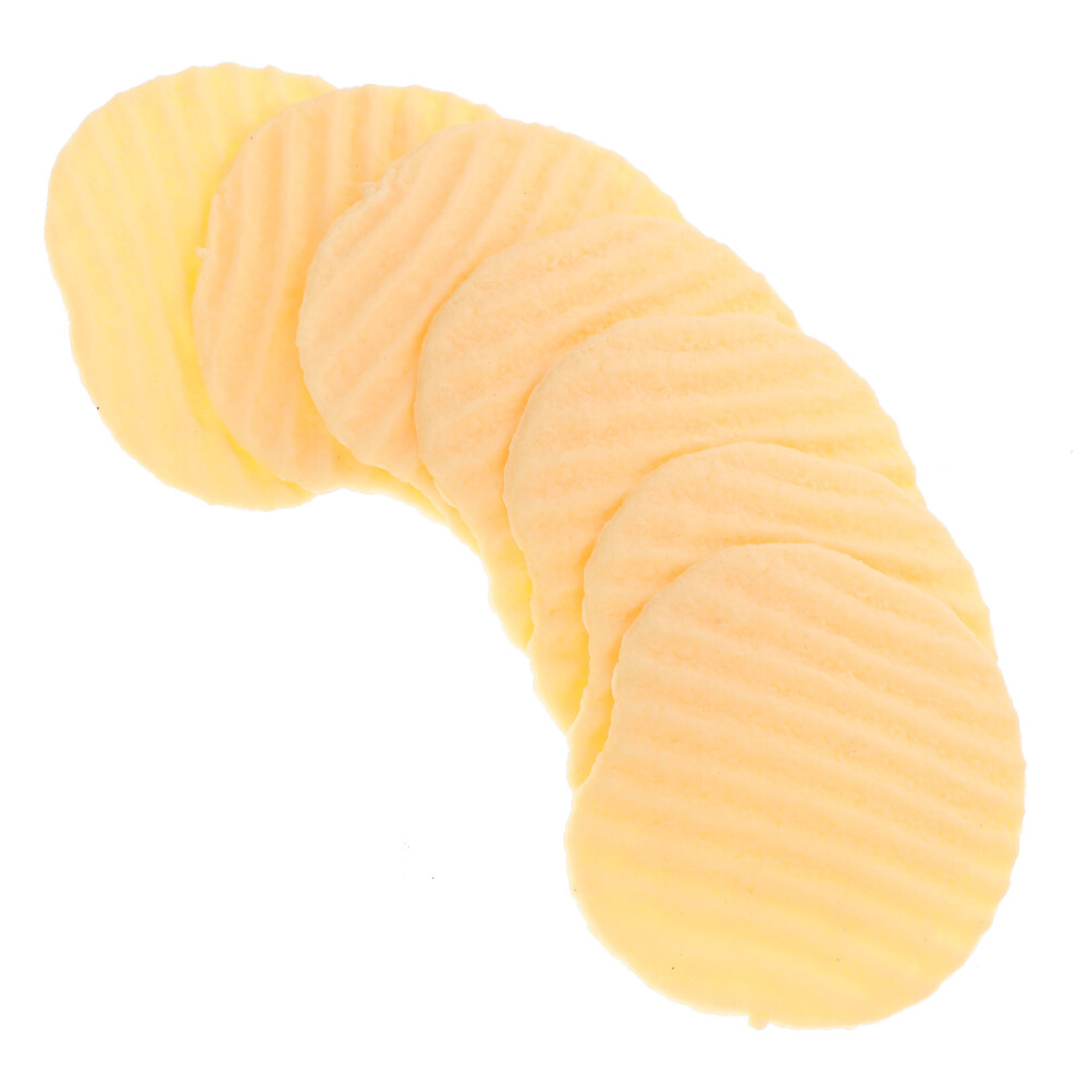 10Pcs Artificial Potato Chips Realistic Snack Models 3321439646940