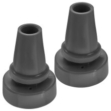 2Pcs 19Mm Crutch Accessories Rubber Tip For Hiking Stick Trek Pole Pad